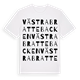 Västra Brattebacken ordlek t-shirt