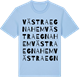 Blue Soul t-shirt med Västra Egnahem ordlek t-shirt