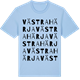 Blue Soul t-shirt med Västra Härja ordlek t-shirt