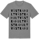 Mid Heather Gray t-shirt med Västra Hult ordlek t-shirt