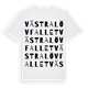 Västra Lövfallet ordlek t-shirt