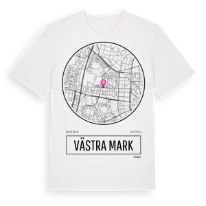 Västra Mark t-shirt – ekologisk bomull t-shirt från Pinshirt
