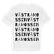 Västra Mossen ordlek t-shirt