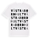 Västra Nordhult ordlek t-shirt