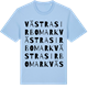 Blue Soul t-shirt med Västra Sirbomark ordlek t-shirt