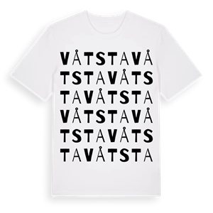Våtsta ordlek t-shirt – ekologisk bomull t-shirt från Pinshirt