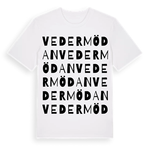 Vedermödan ordlek t-shirt – ekologisk bomull t-shirt från Pinshirt