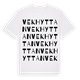 Vekhyttan ordlek t-shirt
