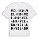 Velanda ordlek t-shirt