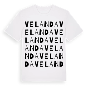 Velanda ordlek t-shirt – ekologisk bomull t-shirt från Pinshirt