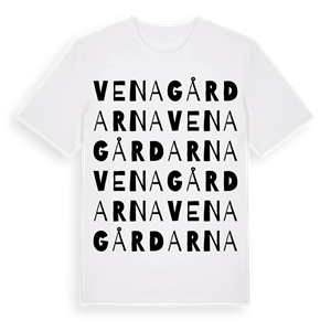 Venagårdarna ordlek t-shirt – ekologisk bomull t-shirt från Pinshirt