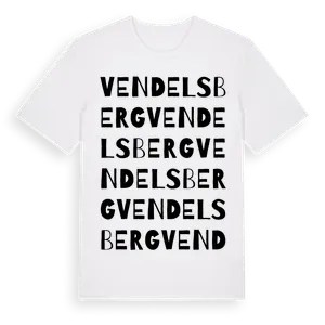 Vendelsberg ordlek t-shirt – ekologisk bomull t-shirt från Pinshirt