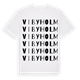 Vibyholm ordlek t-shirt