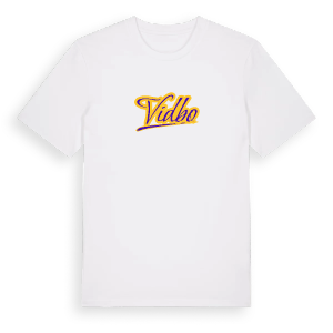 Vidbo baseball t-shirt – ekologisk bomull t-shirt från Pinshirt