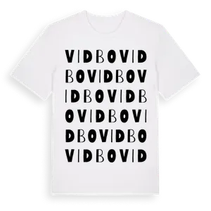 Vidbo ordlek t-shirt – ekologisk bomull t-shirt från Pinshirt