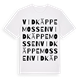 Vidkäppemossen ordlek t-shirt