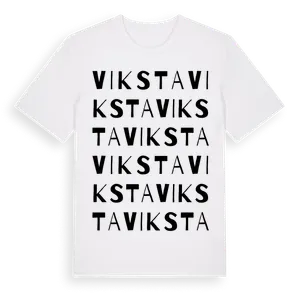Viksta ordlek t-shirt – ekologisk bomull t-shirt från Pinshirt