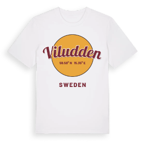 Viludden cirkel t-shirt – ekologisk bomull t-shirt från Pinshirt