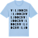 Blue Soul t-shirt med Viludden ordlek t-shirt