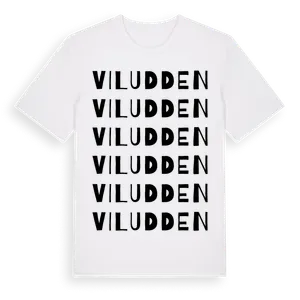 Viludden ordlek t-shirt – ekologisk bomull t-shirt från Pinshirt