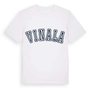 Vinala college t-shirt – ekologisk bomull t-shirt från Pinshirt