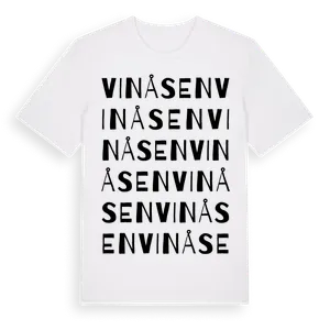 Vinåsen ordlek t-shirt – ekologisk bomull t-shirt från Pinshirt
