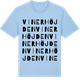 Blue Soul t-shirt med Vinerhöjden ordlek t-shirt