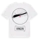 White t-shirt med Vingen t-shirt