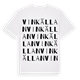 Vinkällan ordlek t-shirt