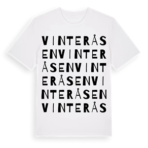 Vinteråsen ordlek t-shirt – ekologisk bomull t-shirt från Pinshirt