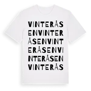 Vinteråsen ordlek t-shirt – ekologisk bomull t-shirt från Pinshirt