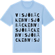 Blue Soul t-shirt med Visjöbäcken ordlek t-shirt