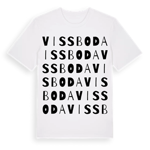 Vissboda ordlek t-shirt – ekologisk bomull t-shirt från Pinshirt