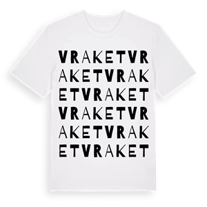 Vraket ordlek t-shirt – ekologisk bomull t-shirt från Pinshirt