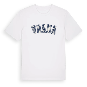 Vrana college t-shirt – ekologisk bomull t-shirt från Pinshirt