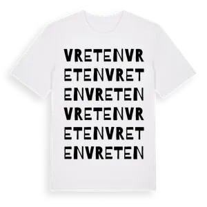 Vreten ordlek t-shirt – ekologisk bomull t-shirt från Pinshirt