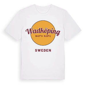 Wadköping cirkel t-shirt – ekologisk bomull t-shirt från Pinshirt