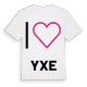 Jag älskar Yxe t-shirt stort tryck