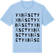 Blue Soul t-shirt med Yxnäset ordlek t-shirt