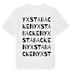 Yxstabacken ordlek t-shirt – ekologisk bomull t-shirt från Pinshirt