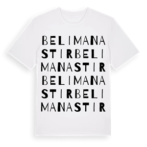 Beli Manastir ordlek t-shirt – ekologisk bomull t-shirt från Pinshirt