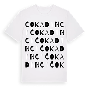 Čokadinci ordlek t-shirt – ekologisk bomull t-shirt från Pinshirt