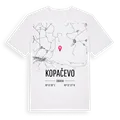 Kopačevo karta t-shirt