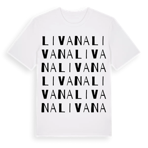 Livana ordlek t-shirt – ekologisk bomull t-shirt från Pinshirt