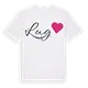 Lug hjärta t-shirt