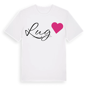 Lug hjärta t-shirt – ekologisk bomull t-shirt från Pinshirt