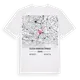 Osječko-baranjska županija karta t-shirt