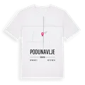Podunavlje karta t-shirt