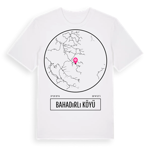 Bahadırlı Köyü t-shirt – ekologisk bomull t-shirt från Pinshirt