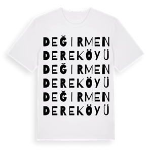 Değirmendere Köyü ordlek t-shirt – ekologisk bomull t-shirt från Pinshirt